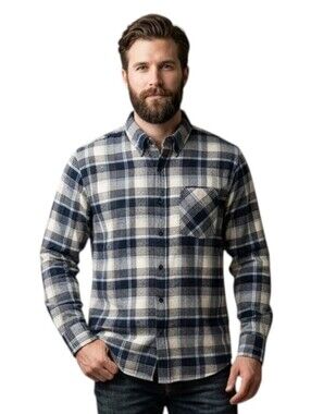 Blue Flannel Shirt NEW Jackson Hole